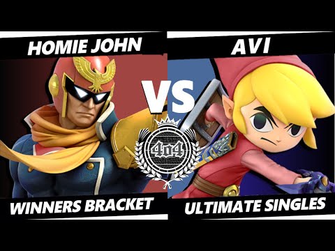 4o4 Smash Night 65 - GUMP2| Homie John (Captain Falcon) vs avi (Toon Link) - Winners Round 2
