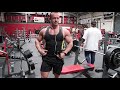 Juris Skribans Chest workout two weeks prior Amateur Olympia UK 2018