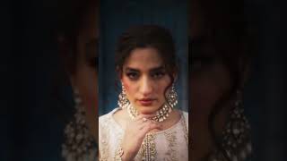 Ivory Handmade Crushed Silk Sharara - Video 2