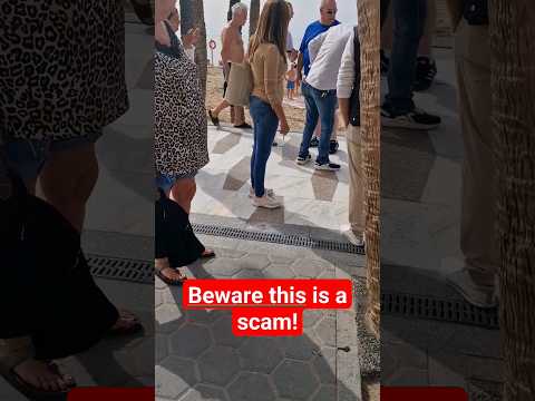 Beware The Pea Men are back in Benidorm. #travel #pea men benidorm #benidormscam