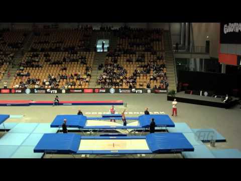 HES Bartlomiej (POL) - 2015 Trampoline Worlds - Qualification TR Routine 1