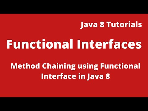 Java 8 Tutorial 14 How To Use Method Chaining Using Functional Interface In Java 8 Techfreak