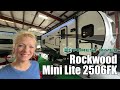 Check out this Video for a 2026 Forest River Rockwood Mini Lite 2506FK(Stock #T124556)  for sale by Blue Compass RV Des Moines. This unit is located in Altoona, IA