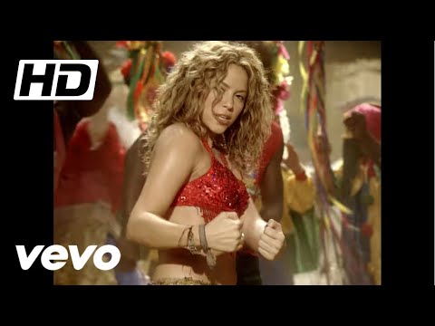 Shakira - Hips Don't Lie (en Español) (Official HD Video) ft. Wyclef Jean (Remasterización)