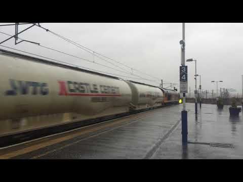GBRF 66733 ‘Cambridge PSB’ Passing Carstairs Working 4M01 Mossend Pd GBRF to Carlisle N.Y.