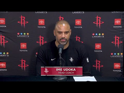 Ime Udoka with a Press Conference vs Lakers