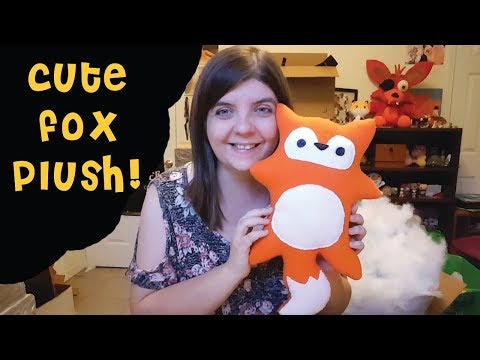 DIY: How To Make A Cute Fox Plush Toy Pillow | Stuffed...