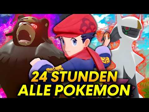 Ich habe 24H um ALLE 238 POKEMON zu fangen | Legenden Arceus Living Dex