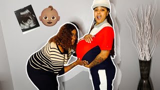 Peg Pregnant for a day! (Hilarious) Lesbian Couple