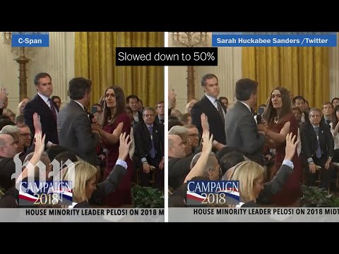 Watch two versions of Acosta video side-by-side