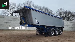 Stas S300CX Lift Axle ALU tipper semi-trailer | Image 4 - Autoline
