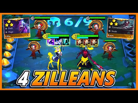I get TWO 3 STAR TIER 5 CHAMPS.... Then get 4 Zilleans so they can't die - BunnyFuFuu | TFT