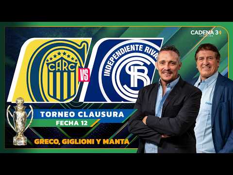 REVIVÍ 🔵🟡 ROSARIO CENTRAL 5 - 0 INDEPENDIENTE RIVADAVIA | Fecha 12 CLAUSURA | Cadena 3 Rosario