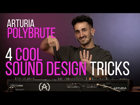 Arturia PolyBrute SYNTH: 4 SOUND DESIGN Tricks