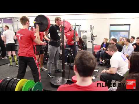 TITANIUM POWERLIFTING COMPETITION - SQUAT - FRANCIS 80KG ROUND 2
