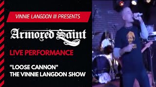 Vinnie Langdon: Armored Saint Live Performance