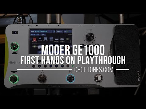 Гитарный процессор эффектов MOOER GE1000 LI - фото 1 - id-p2529596067