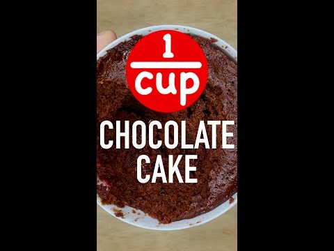 Chocolate cake in just 1 cup?