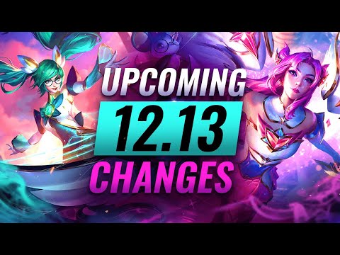 NEWS UPDATE: Upcoming 12.13 Changes - League of Legends Season 12