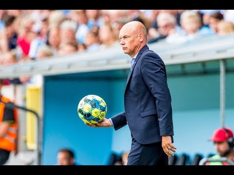 Presskonferens efter MFF – IK Sirius