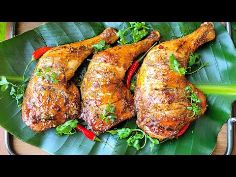 Lao-style roast chicken | Gai ping padeak