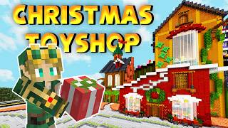 Building a MASSIVE Christmas Toy Factory in Minecraft