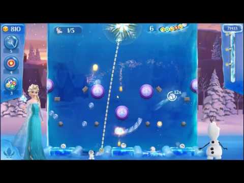 Frozen Free Fall: Icy Shot Level 121 - NO BOOSTERS ☃☃☃