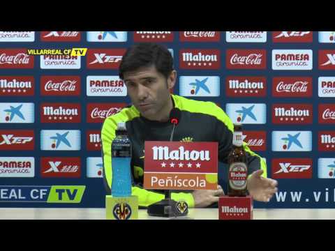 Marcelino: "La irregularidad de la Real le ha privado estar con nosotros en la clasificación"