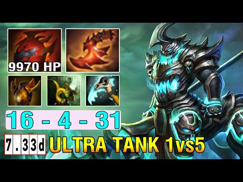 WTF 9K9 HP [Centaur] Offlane Max Strength Item Build Ultra Tanky 1vs5 is Real - Just Hit Me Pls Dota