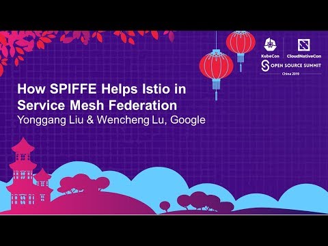 How SPIFFE Helps Istio in Service Mesh Federation - Yonggang Liu & Wencheng Lu, Google