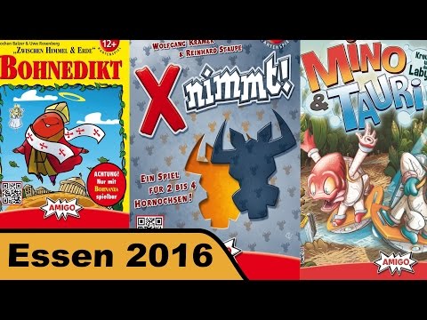 Bohnedikt - X Nimmt! - Mino & Tauri - Essen 2016 live