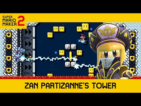 Super Mario Maker 2 - Zan Partizanne's Tower (PREVIEW)