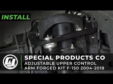 2018 Ford F-150 Install | SPC Forged Adjustable Upper Control Arm Kit