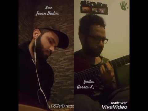 Jevan Badini & Yasser Lhems . Guitar . Saz . Music .  جفان باديني ساز & ياسر لهيمس كيتار . ارتجال