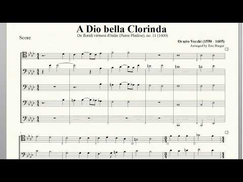 Video thumbnail for A Dio bella Clorinda