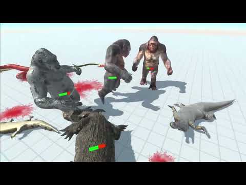 3 Goros Vs Every Faction - Animal Revolt Battle Simulator