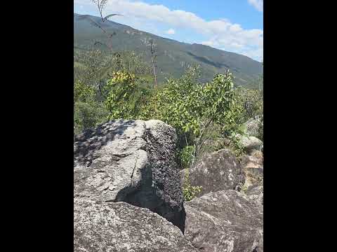 vista do morro da cruz. Ponto mais alto de Cavalcante Goiás na maratona trail 43k trail run 2026