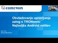 Webinar Obvladajte Upravljanje Zalog S TRONwms