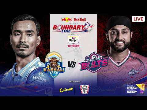 NPL Season - 3 Karnali Yaks Vs Janakpur Bolts Live