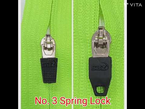 CFC No. 7 Rubber Lock Zipper