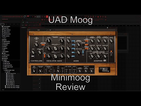 UAD Moog Minimoog Review