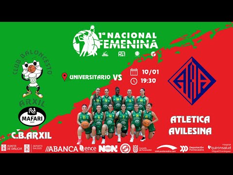 C.B.ARXIL MAFARI CAFÉ  VS ATLÉTICA AVILESINA  /1º NACIONAL FEMENINA//