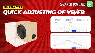 Speaker Box Lite - Box design guide: How to simply adjust box's parame