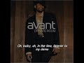 Avant - Phone Sex "That's What's Up" (Lyrics Video)