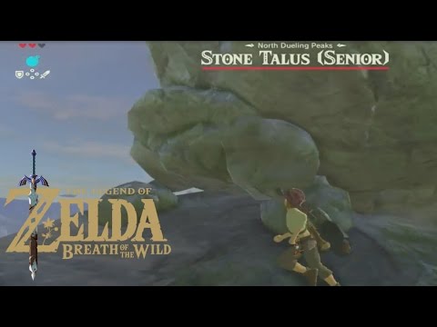 Stone Talus (Senior) - Zelda Breath of the Wild MINI-BOSS