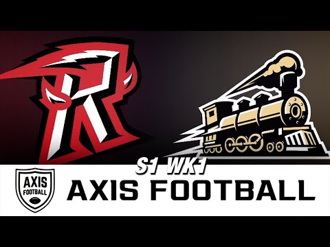 Axis Football 2021 Franchise Mode Gameplay - YouTube