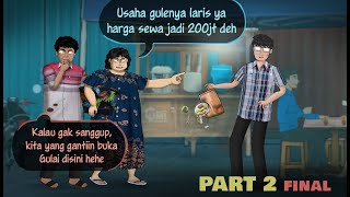 Download lagu PEDAGANG IRI 2 – Usaha lancar, harga sewa jadi gak wajar | Kartun Animasi Drama mp3