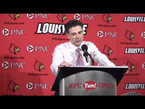 Rick Pitino Press Conference: College of Charleston 12-20-11