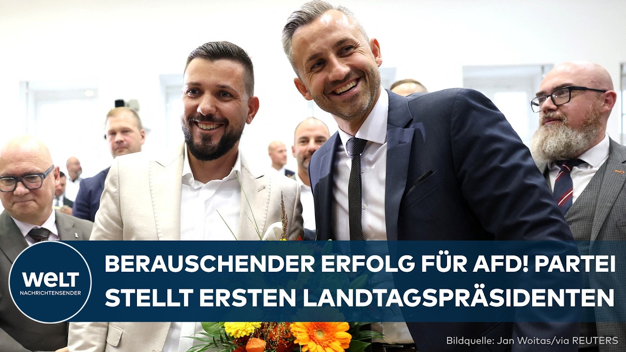 SACHSEN-ANHALT: AfD-Politiker Rausch zum Landtagspräsidenten gewählt! Vier Stimmen geben Rätsel auf