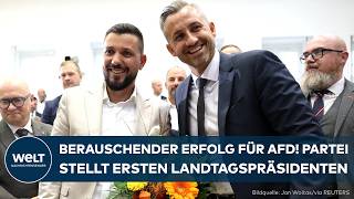SAXONY-ANHALT: AfD politician Rausch elected State Parliament President! Four votes remain a mystery